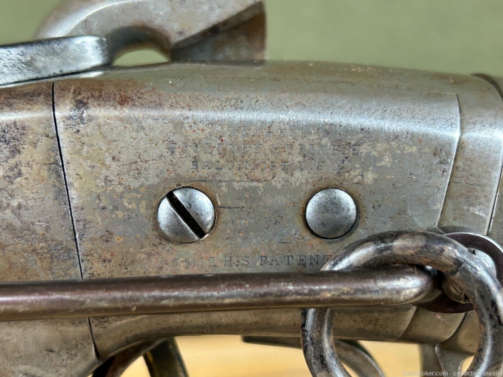 Poultney & Trimble .50 Caliber Smith Carbine US Civil War Era Rare Antique -img-11