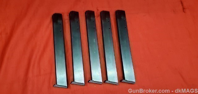 5 Promag Smith & Wesson 910 915 459 5900 9mm 32RD Magazines Mags Clips-img-1