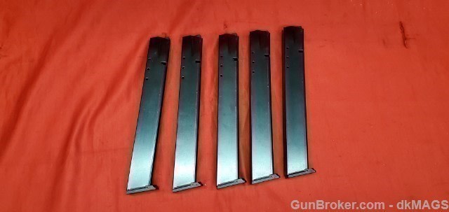 5 Promag Smith & Wesson 910 915 459 5900 9mm 32RD Magazines Mags Clips-img-0