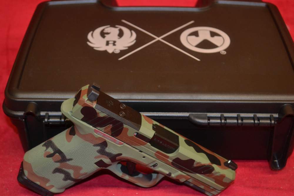 Ruger RXM 9mm 4"Barrel Custom Camo Finish, Optic Ready w/Layaway Available.-img-5