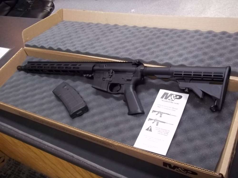 SMITH AND WESSON MP15 3.0 MLOCK 16 INCH LIKE NEW W/ORIGINAL BOX UNFIRED?-img-5