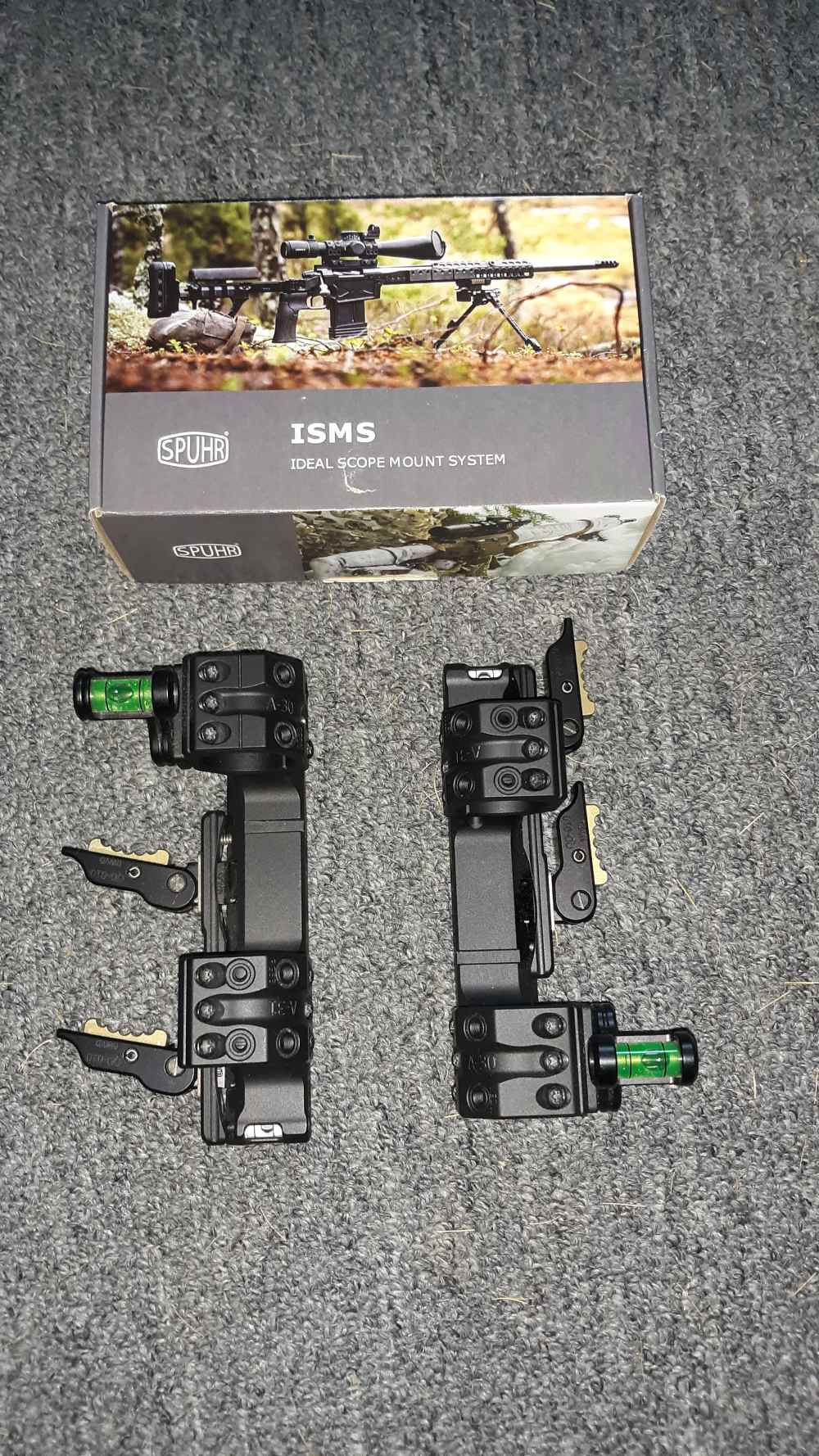 Spuhr 30mm Cantilever 0 MOA Quick Release Mount-img-1