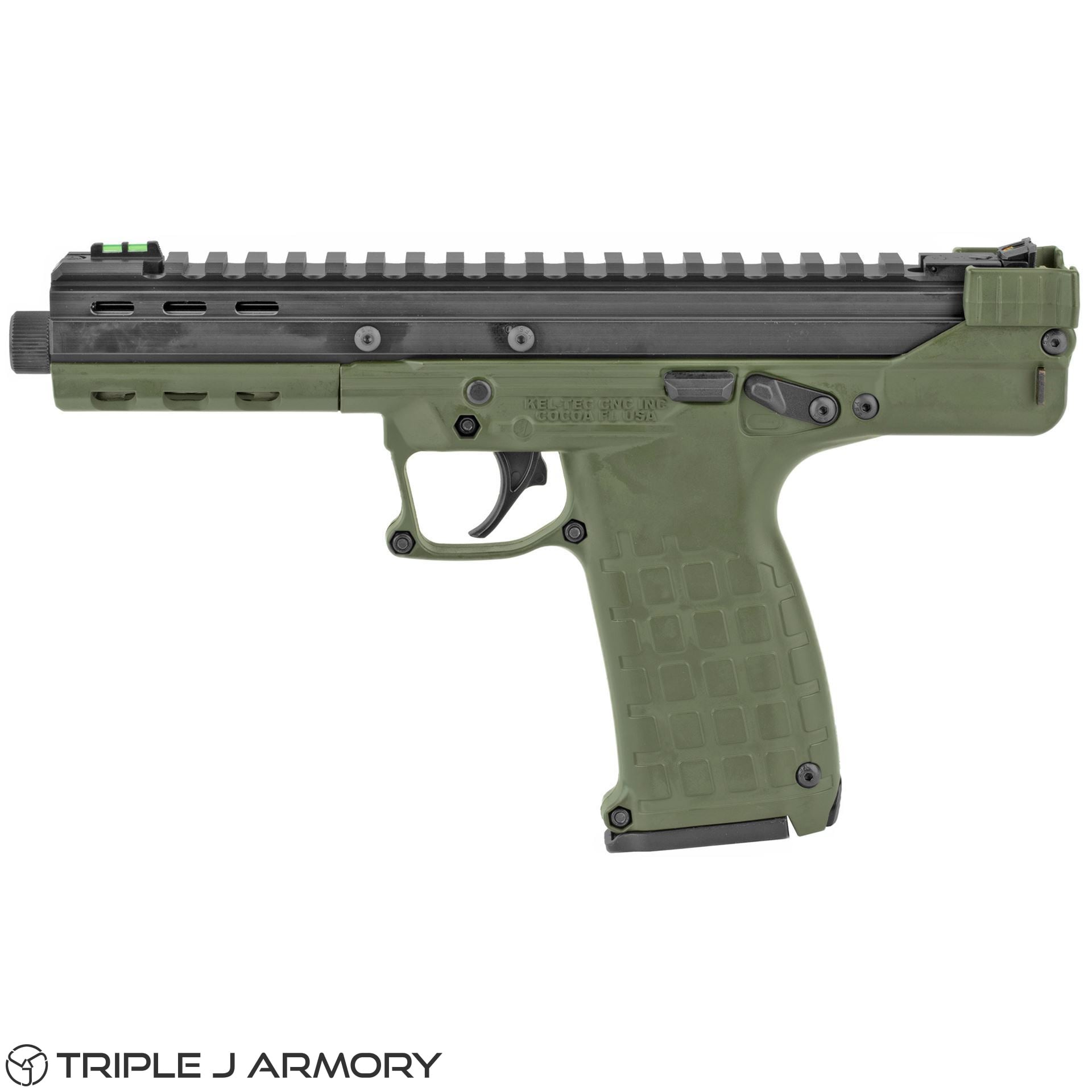 Keltec Arms CP33 .22 LR Pistol Optics Ready Matte Green-img-1