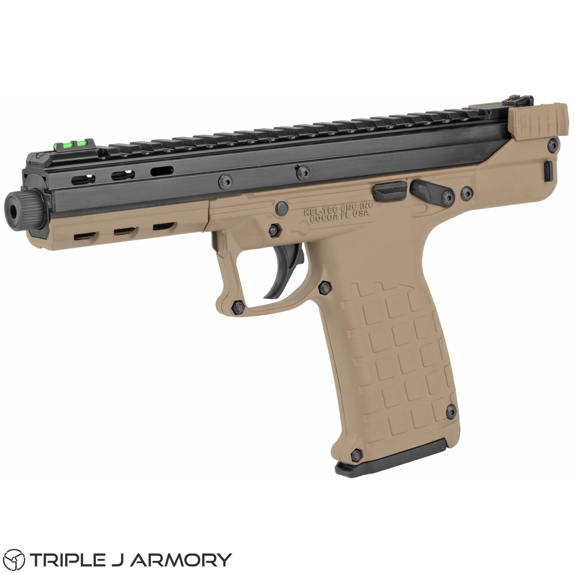 Keltec Arms CP33 .22 LR Pistol Optics Ready Matte Tan-img-3