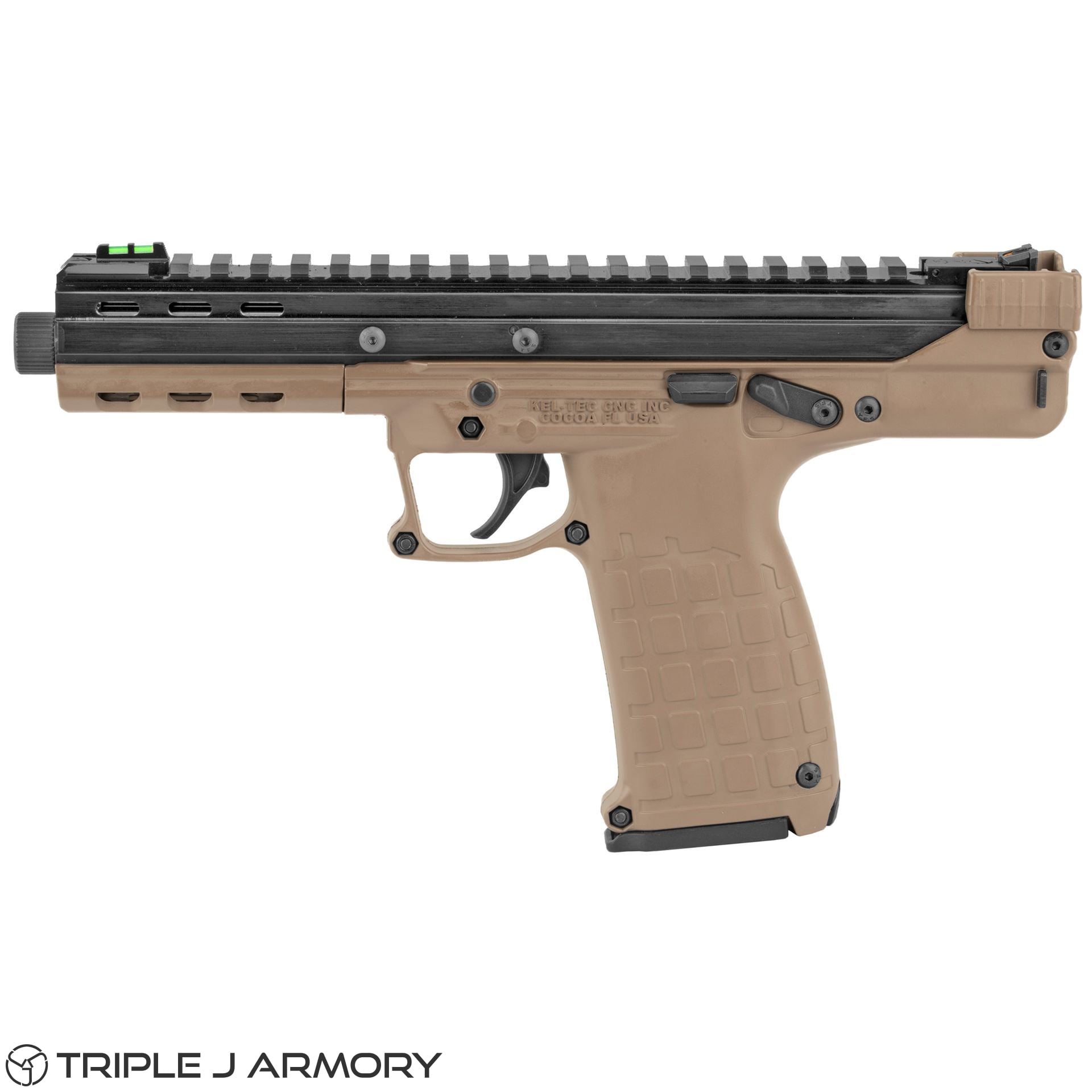Keltec Arms CP33 .22 LR Pistol Optics Ready Matte Tan-img-1