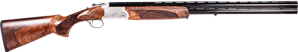 Ati Atigkof12Sve Cavalry Sve 12 Gauge 3" 2Rd 28" Blued O/U Barrel, Silver E-img-1