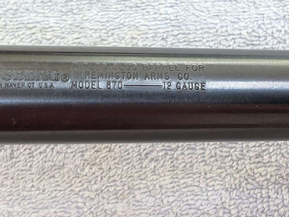 Remington 12 ga 870  3" mag fully rifled 24"-img-7