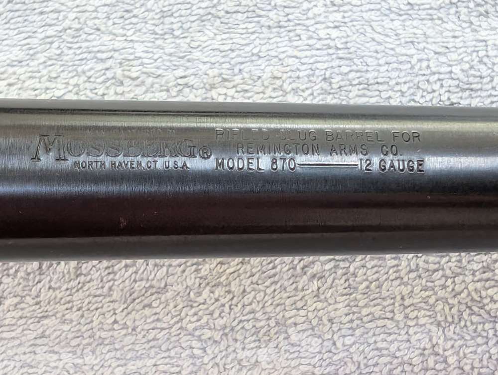 Remington 12 ga 870  3" mag fully rifled 24"-img-6