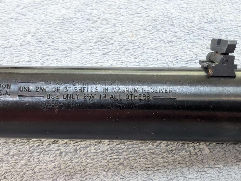 Remington 12 ga 870  3" mag fully rifled 24"-img-10
