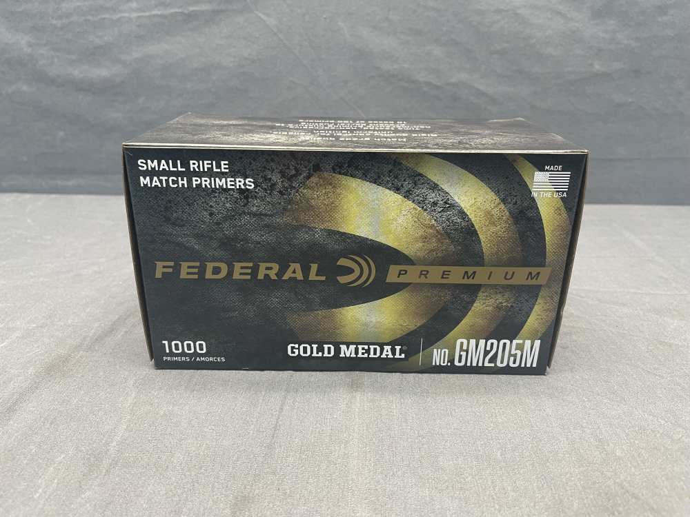 Federal Gold Medal Small Rifle Match | 1000 Count | GM205M | Free Shipping!-img-0