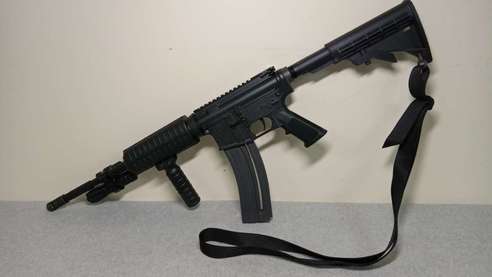 Colt M4 Carbine Semi Auto Rifle, 22 L.R. HV, 16.5" Barrel, 1 Mag-img-0