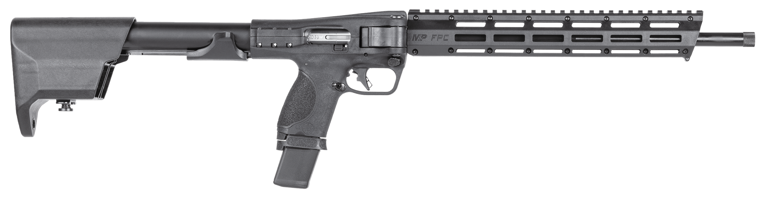 Smith & Wesson 13782 M&P FPC 40 S&W 20+1 16.25" Black Armornite Threaded Ba-img-0