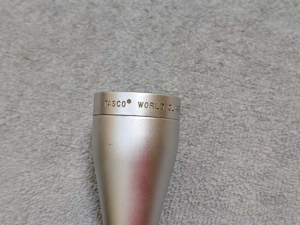 Tasco World class Silver 3-9x40 rifle scope.-img-2