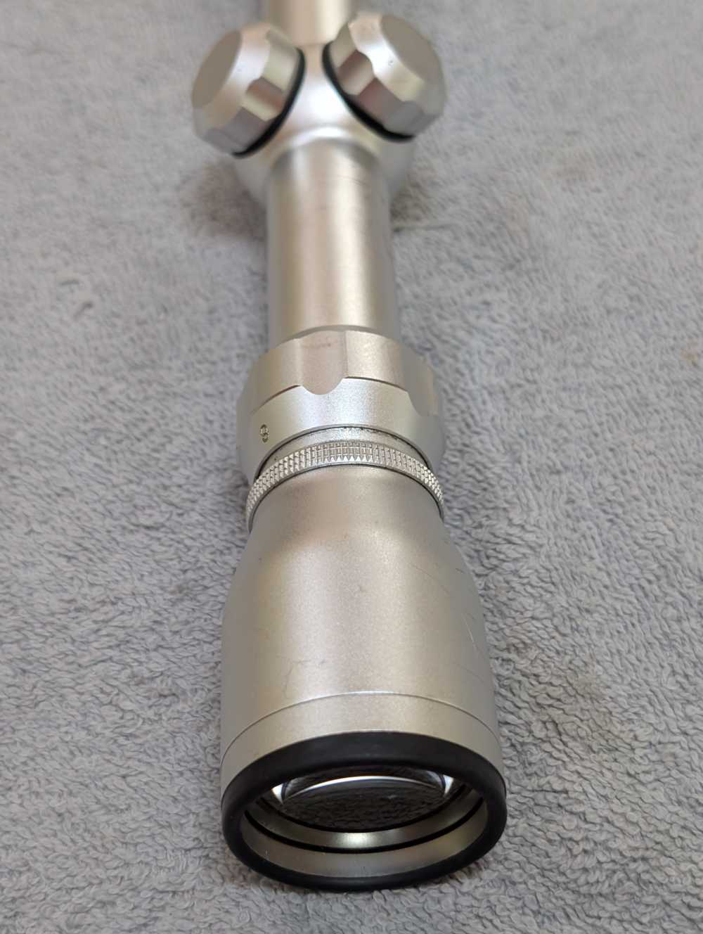 Tasco World class Silver 3-9x40 rifle scope.-img-6