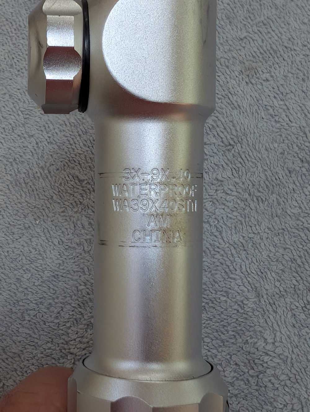 Tasco World class Silver 3-9x40 rifle scope.-img-14