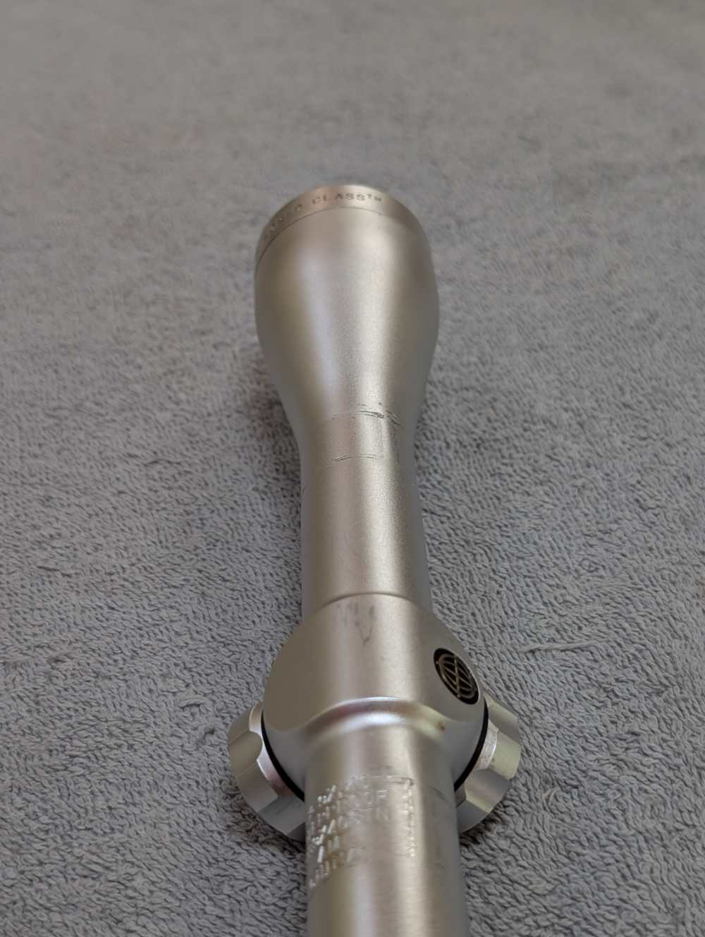 Tasco World class Silver 3-9x40 rifle scope.-img-13