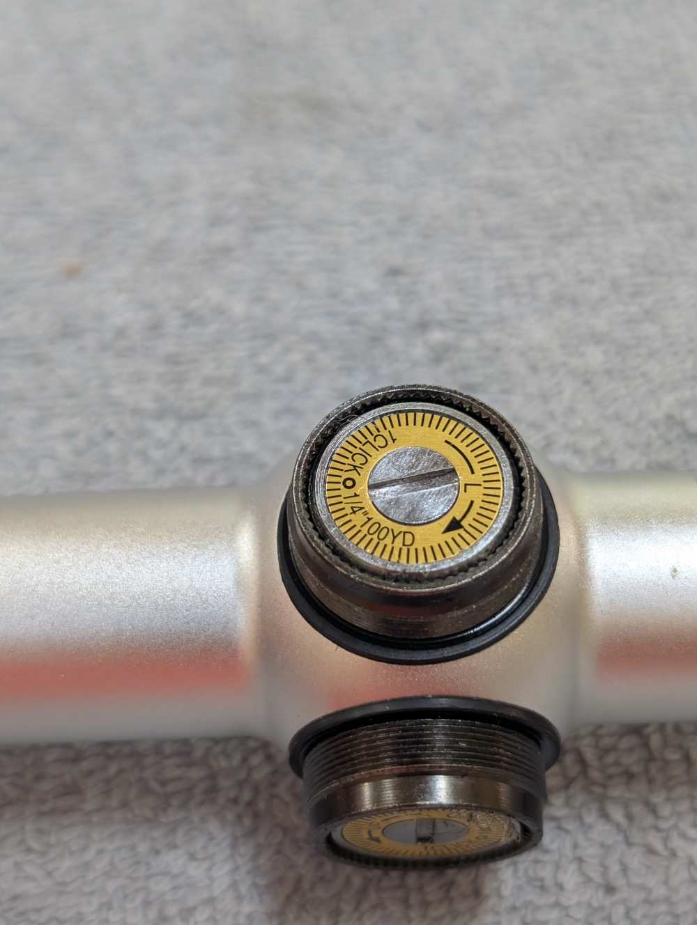 Tasco World class Silver 3-9x40 rifle scope.-img-18