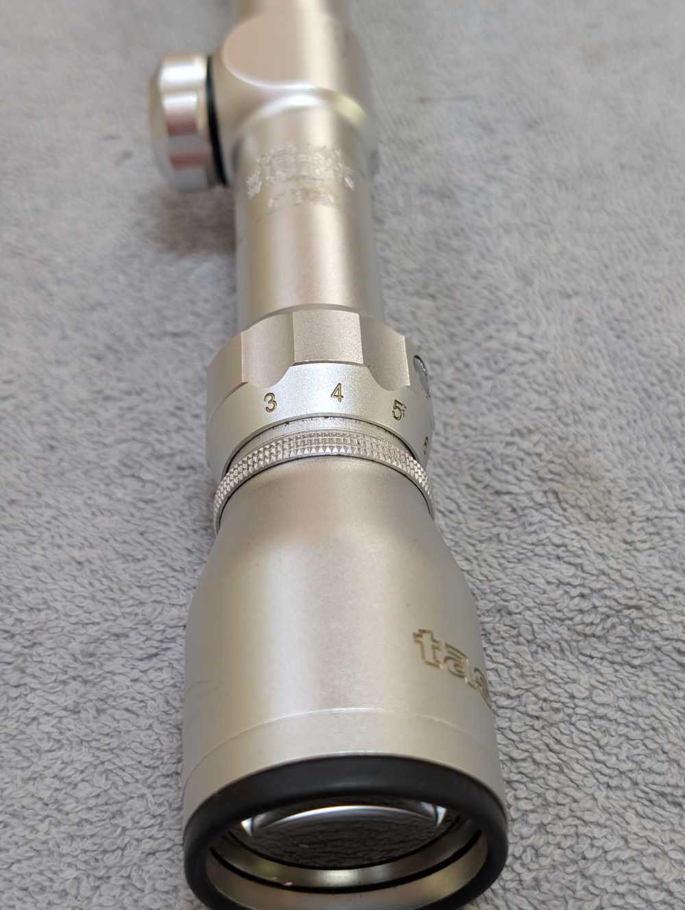 Tasco World class Silver 3-9x40 rifle scope.-img-10