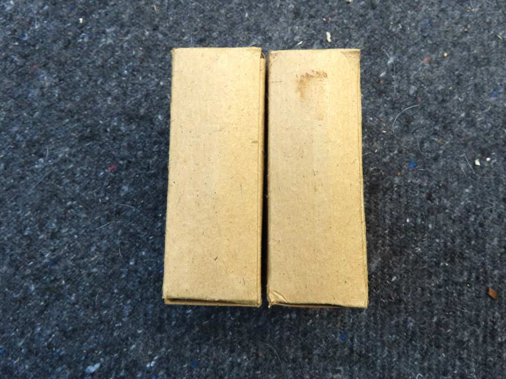 WWII GERMAN 8mm MAUSER COPPER WASHED AMMO-ON CLIPS-30 RDS-1940-SCARCE-NICE-img-7