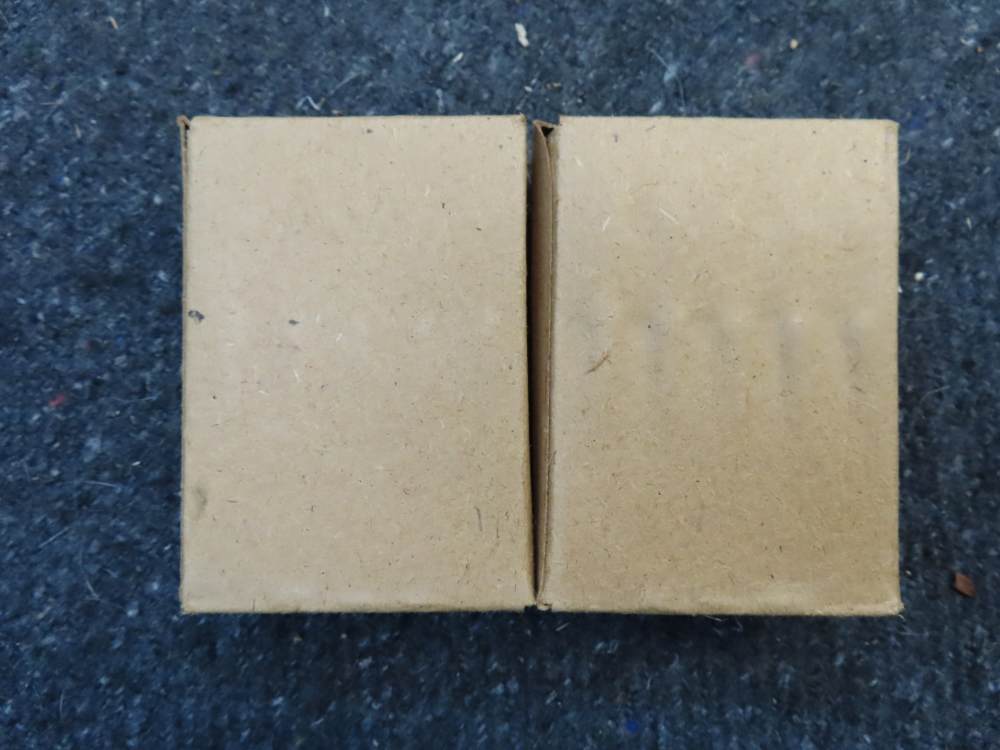 WWII GERMAN 8mm MAUSER COPPER WASHED AMMO-ON CLIPS-30 RDS-1940-SCARCE-NICE-img-3