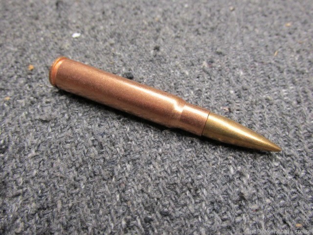 WWII GERMAN 8mm MAUSER COPPER WASHED AMMO-ON CLIPS-30 RDS-1940-SCARCE-NICE-img-13