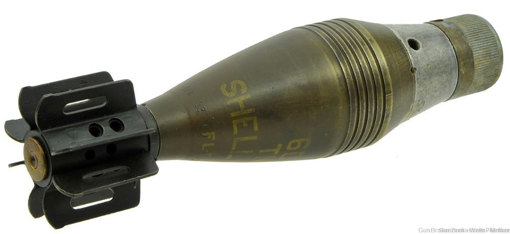 DUTCH 60MM TYPE NR53 MORTAR ROUND INERT-img-8