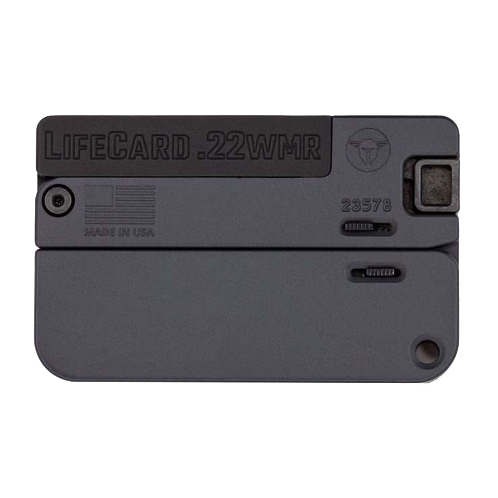 TRAILBLAZER FIREARMS LifeCard .22WMR 1rd Aluminum Handle Pistol (LC2-SG)-img-0