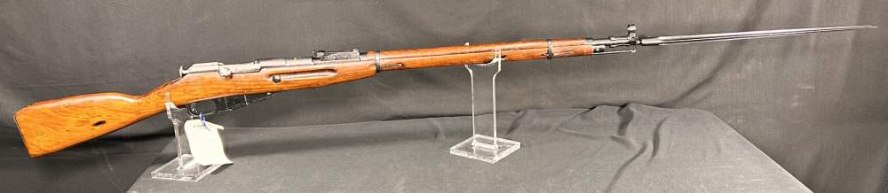 M91/30 Mosin Nagant MFG 1942 C&R ok 29" 7.62X54R *SN MATCHING BAYONET*-img-0