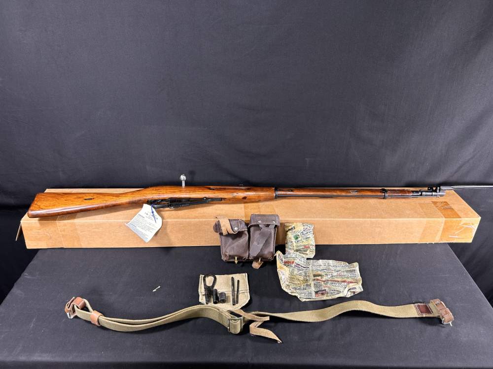M91/30 Mosin Nagant MFG 1942 C&R ok 29" 7.62X54R *SN MATCHING BAYONET*-img-35