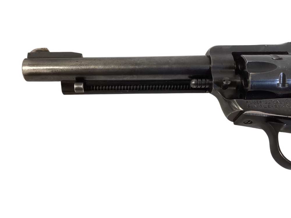 Ruger Single Six Single Action Revolver: 22LR, 6" Barrel, 6rds.-img-1