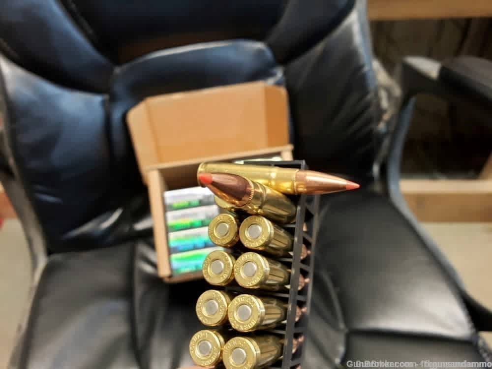 NEW 200 ROUNDS HORNADY .300 BLACKOUT 110 GRAIN V-MAX 300 BLK BLACK OUT VMAX-img-0