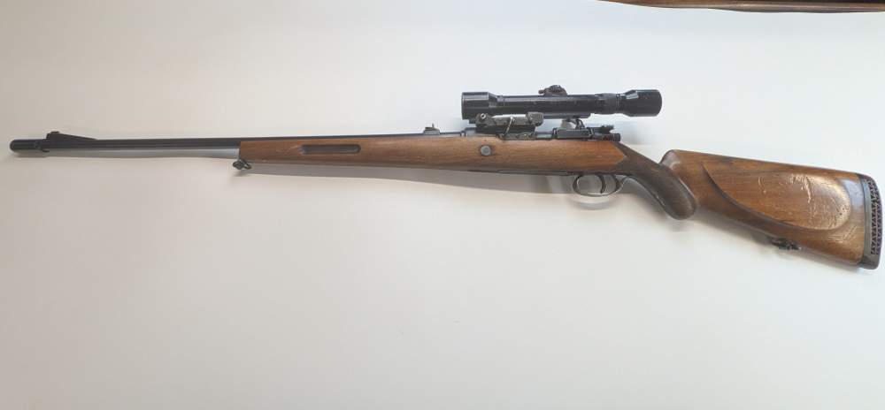 Mauser 98 Custom Sporter/ Safari Rifle.  Hensoldt scope-img-9