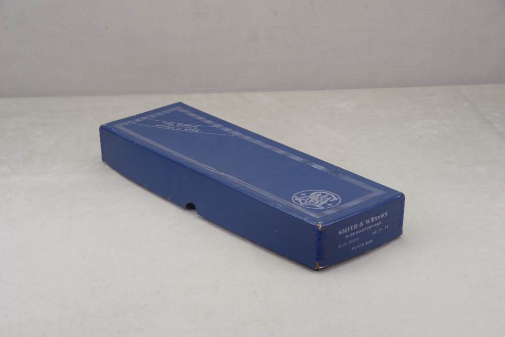 1972 Smith & Wesson 14-3 38 Special 8 3/8'' Blue 3Ts 98% w/ Orig Box Papers-img-4