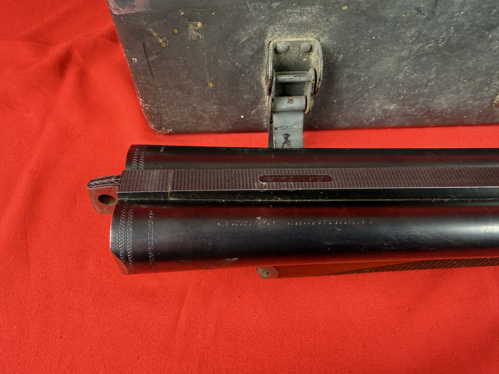 WWII Sauer M30 Luftwaffe Drilling Survival Combo Gun with Original Case-img-17
