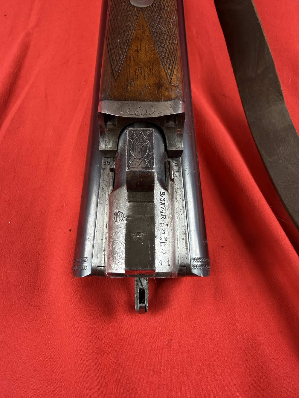WWII Sauer M30 Luftwaffe Drilling Survival Combo Gun with Original Case-img-22