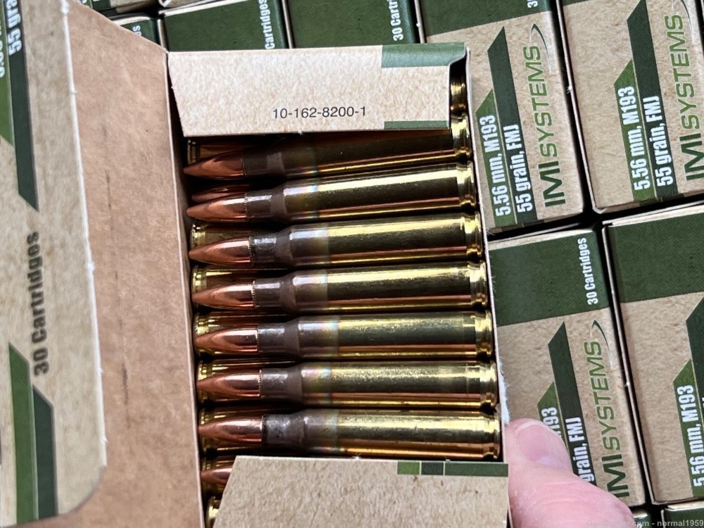 5.56 IMI ISRAELI MILITARY IND. 223 (600) rounds-img-2