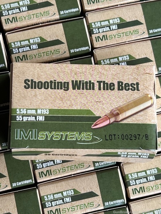 5.56 IMI ISRAELI MILITARY IND. 223 (600) rounds-img-1