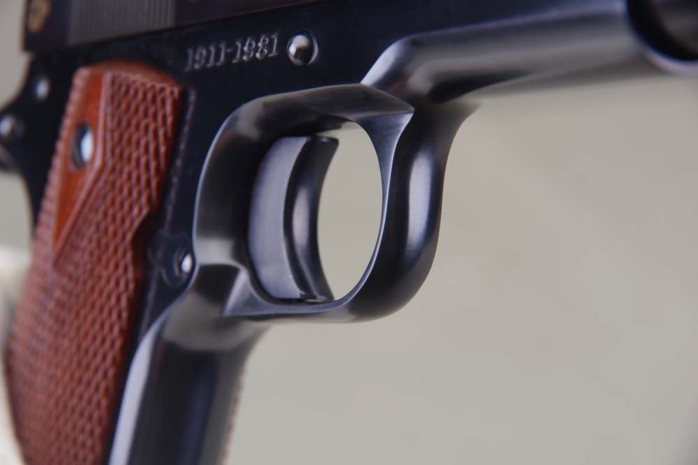 1981 Colt 1911 John Browning Commemorative 45 ACP 5'' Blue 99%+-img-18