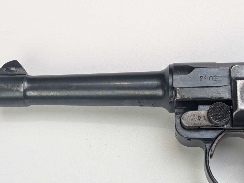 WW1 DWM P08 Luger, 1918 dated w/ 1920 Weimar property stamp-img-4