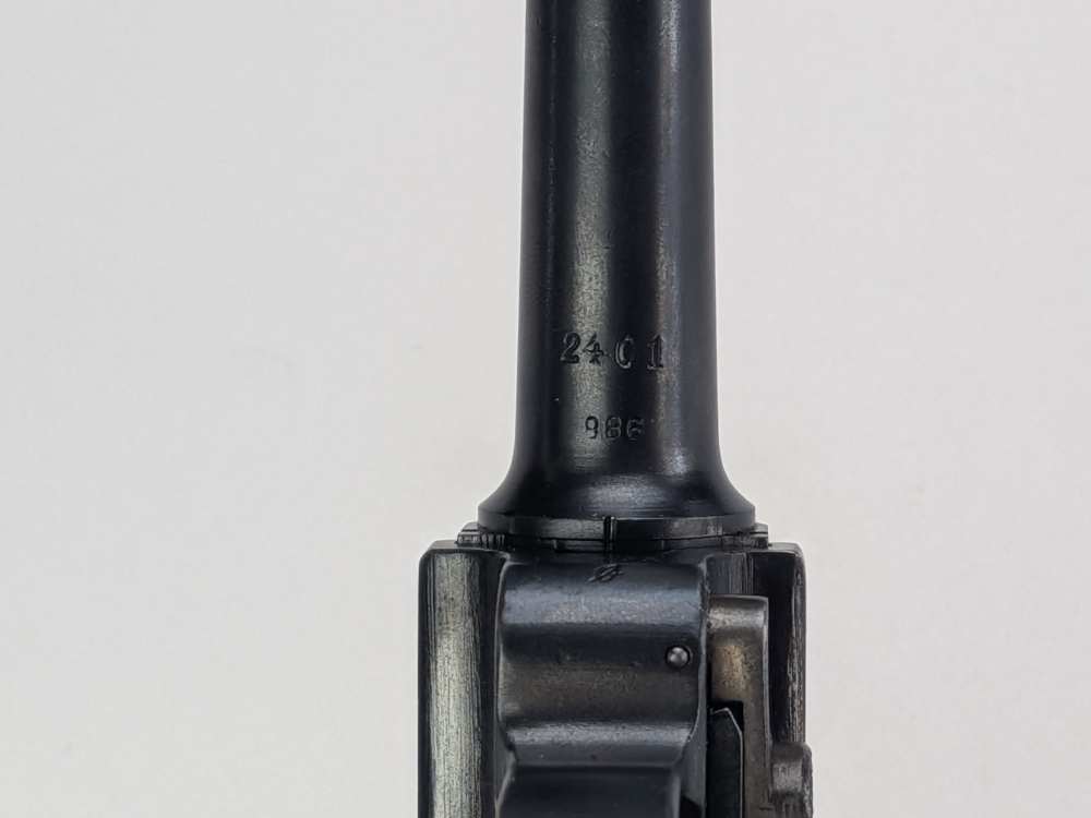 WW1 DWM P08 Luger, 1918 dated w/ 1920 Weimar property stamp-img-19
