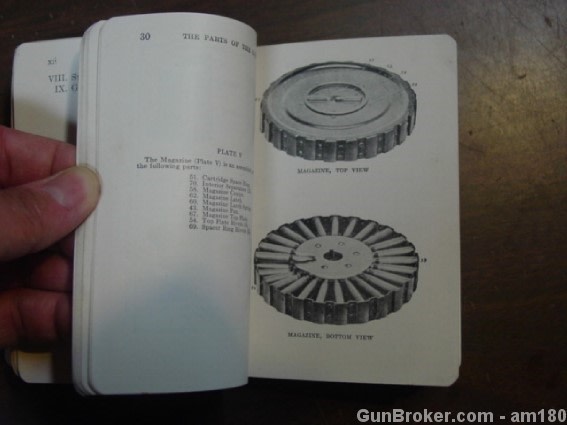 LEWIS MACHINE GUN MANUAL VINTAGE-img-4