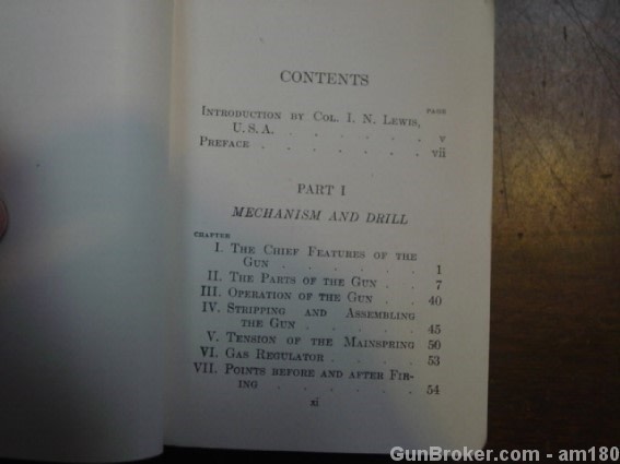 LEWIS MACHINE GUN MANUAL VINTAGE-img-1