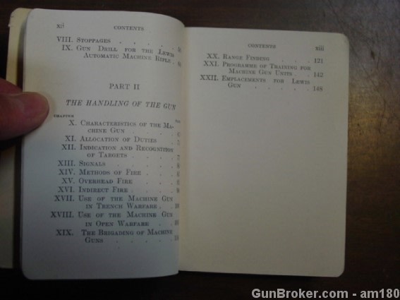 LEWIS MACHINE GUN MANUAL VINTAGE-img-2