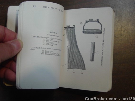 LEWIS MACHINE GUN MANUAL VINTAGE-img-3