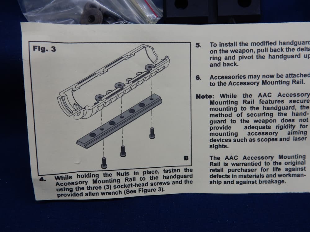 Advanced Armament Corp AR-15 Mini Rail -img-1