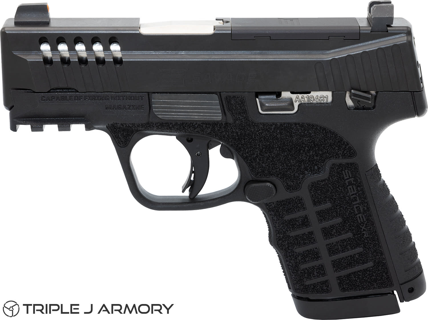 Savage Arms Inc Stance 9mm Luger Pistol Black-img-1
