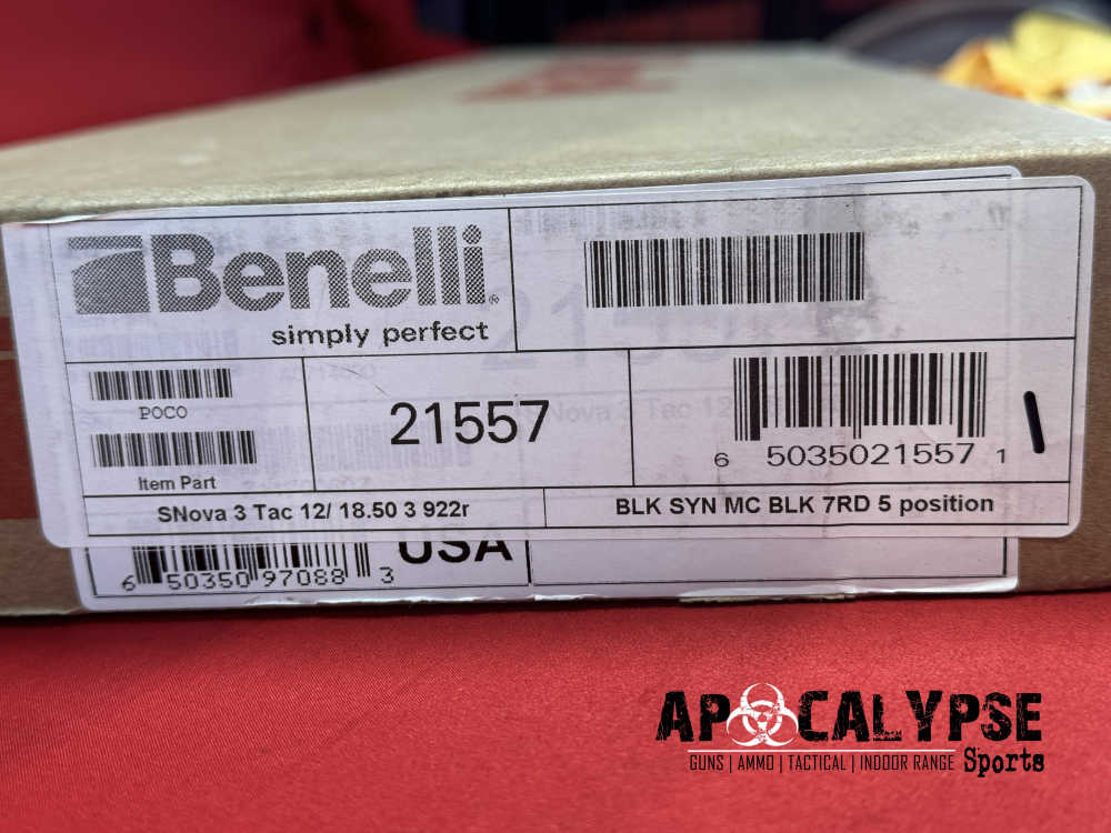 Benelli Super Nova 3 Tactical 12/18.5-img-10