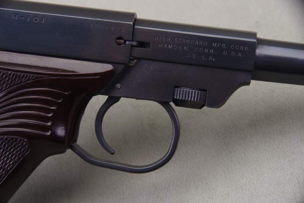All Original 1967 High Standard Dura-Matic 22LR 6.5'' Blue 98%-img-9