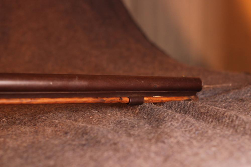 Antigue black powder shotgun -img-4