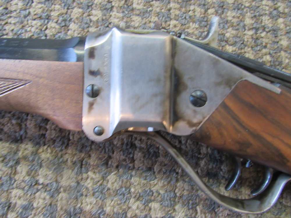 Garrett Arms Palmetto 1874 Sharps Sporting .50-70 UNFIRED 99% Tang Sight-img-3